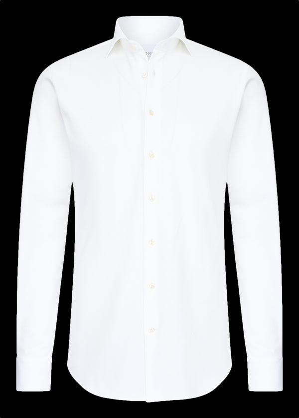 Wit knitted shirt